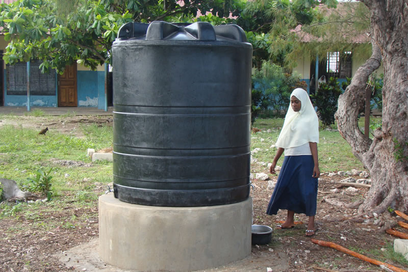 school water tank